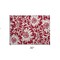 Edge Collections - 2' x 3' - Red - Floral Indoor Outdoor Area Rug for Home Warmth - 1 Piece